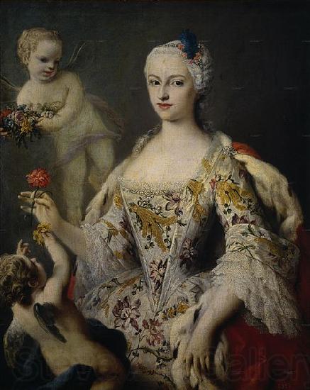 Jacopo Amigoni Portrait of the Infanta Maria Antonia Fernanda Norge oil painting art